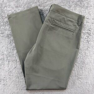 Bonobos Highland Tour Golf Pants 35x30 Slim Fit Charcoal Grey Performance
